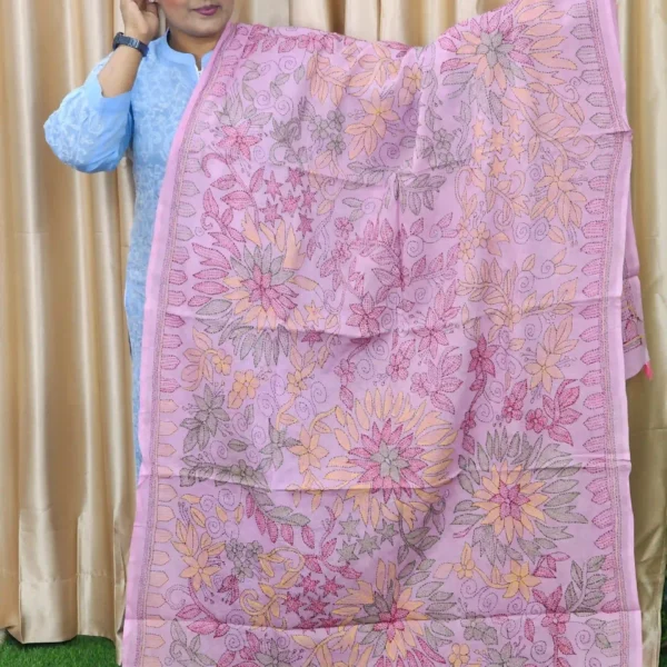 Cotton Hand Embroidery Orna – Hand-Stitched Perfection