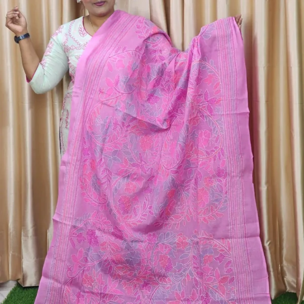 Lightweight Cotton Hand Embroidery Orna – Stylish & Soft