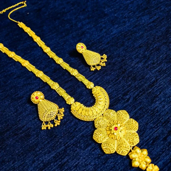 Dubai Gold Forming Bridal Long Sita