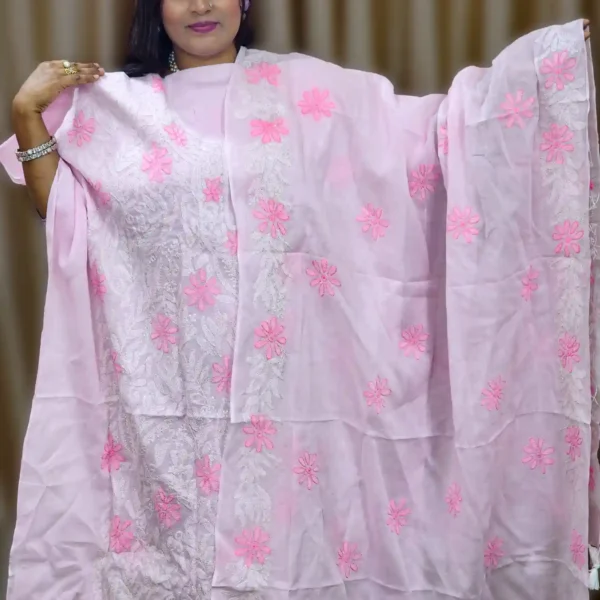 Baby Pink cotton dress bangladesh, buy cotton dress online, handloom cotton kurti, summer cotton outfit, artisan-made cotton clothing, eco fashion, boho white cotton dress, breathable cotton dress for women, slow fashion bangladesh