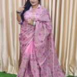 Discover our premium hand-embroidered half silk saree – a blend of tradition and elegance. Perfect for special occasions, gifts, and timeless styling