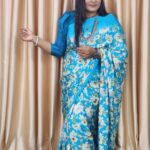 Shop our digital-print silk saree with running blouse piece. Soft, lightweight, and elegant — perfect for weddings, parties, and boutique-style fashion.