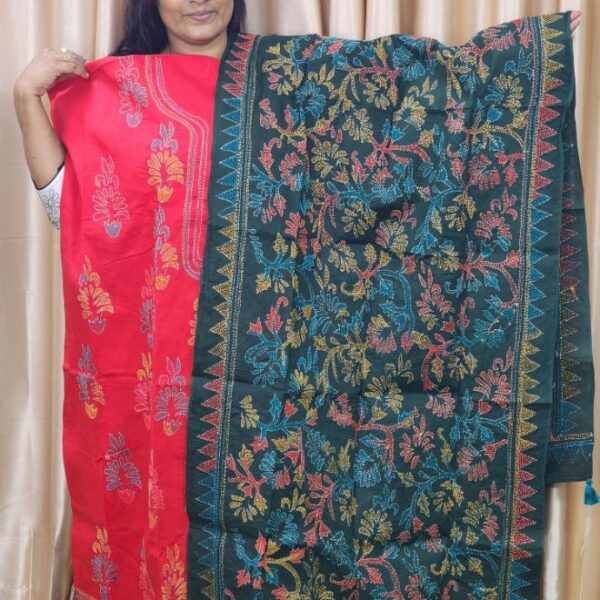 Hand Work Cotton Unstitched Dress- Ar Unique