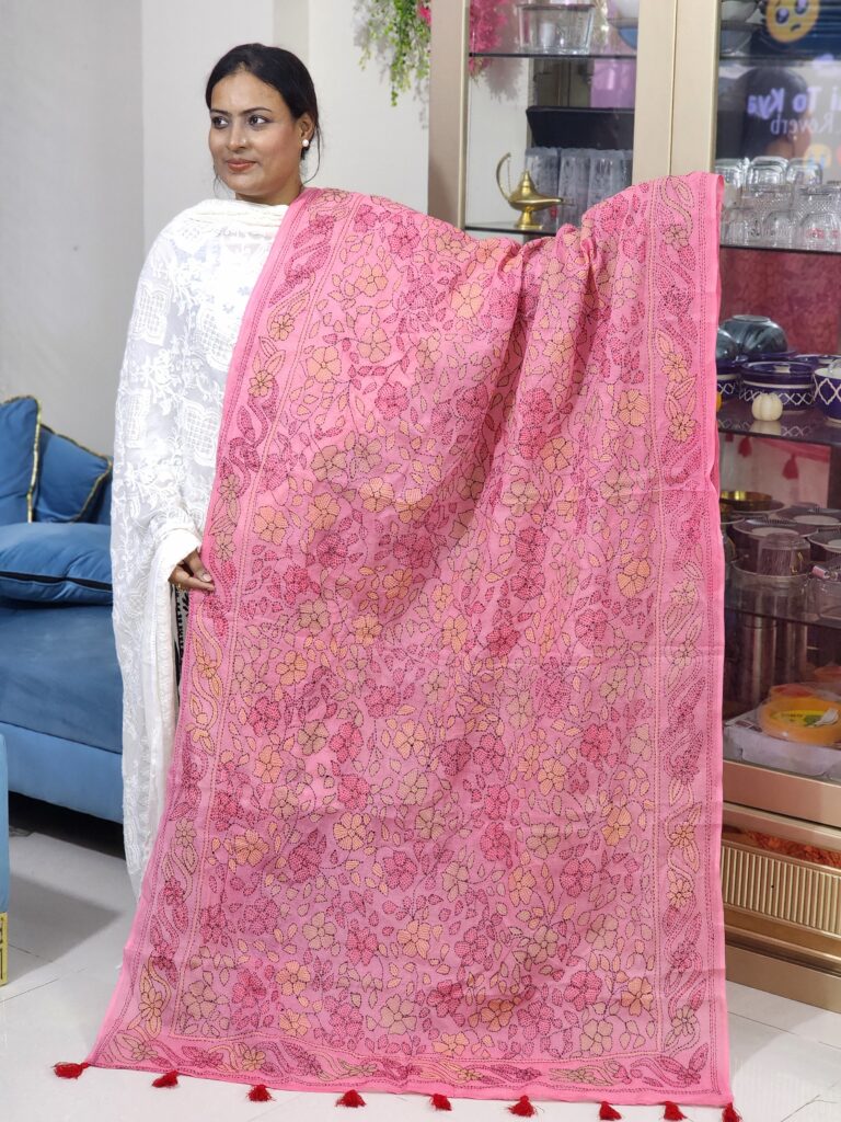 Handmade Boutique Cotton Orna – হ্যান্ডমেড বুটিক সুতি ওড়না | Perfect Gift