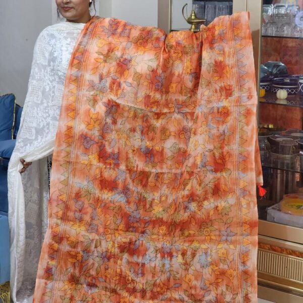 Special Orange Dupatta-Ar Unique