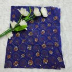 Classy Blouse Piece Blue Color