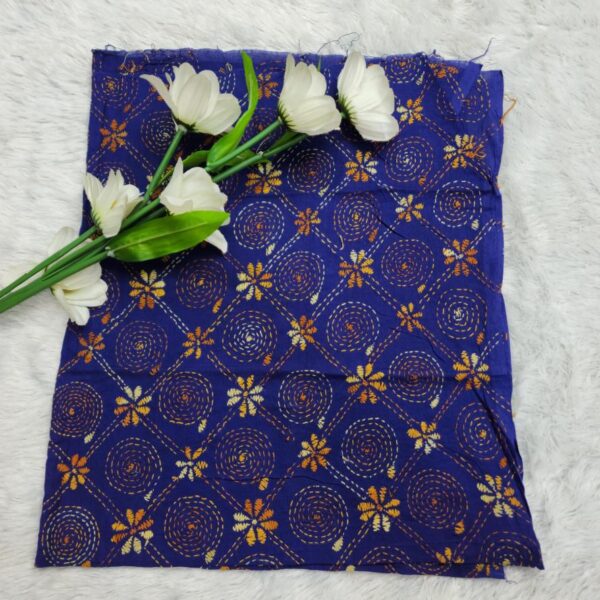 Classy Blouse Piece Blue Color