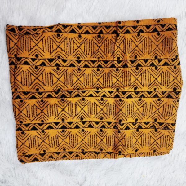 Graceful Handwork Blouse Piece Golden