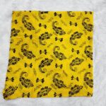 Elegant Handwork Blouse Piece yellow