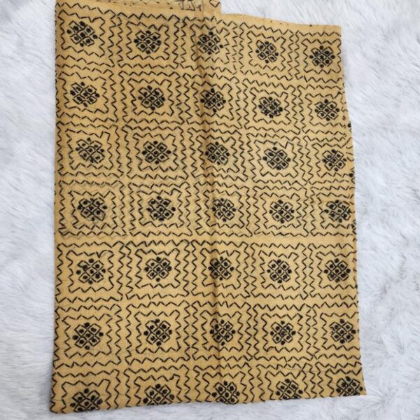 Premium Handwork Blouse Piece Brown Colour