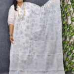 Pure cotton white orna – a perfect gift for elders