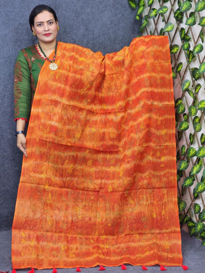 Hand Embroidered Suti orna