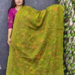 Olive green suti orna