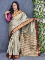 Luxury Gadwall Inspira Gold Saree On Smart Budget