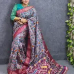Imported Digital Print Saree — Affordable Luxury