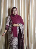 বাটিক সিল্ক শাড়ি - Mid Budget Luxury Saree - Image 3