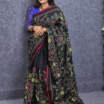 Hater Kajer Kalo Saree