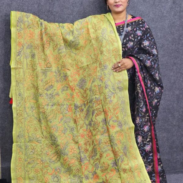 Cotton Orna Kantha Work