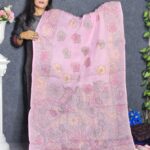 Hand-Embroidery Orna Baby Pink