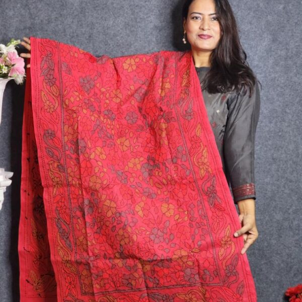 Unique Hand Embroidery Misti Color Orna