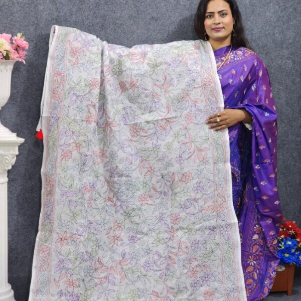 Sada Multi Ronger Orna Hater Kajer