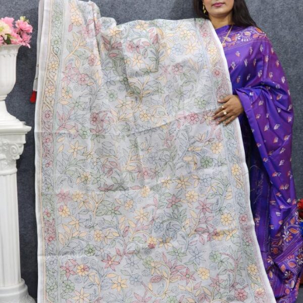 Hater Kajer Sada Orna Multi Color