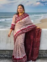 বাটিক সিল্ক শাড়ি - Mid Budget Luxury Saree