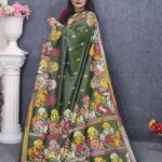 Hater Kajer Silk Saree For Women