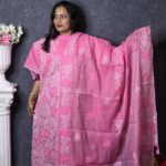 Muslin Dress Lux Pink - For Party