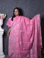 Muslin Dress Lux Pink - For Party