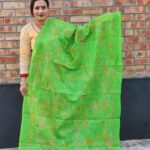 Parrot Green Cotton Orna