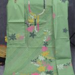 Floral Handwork Cotton Three-Piece