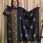 Black Exclusive Hand Work 3pcs