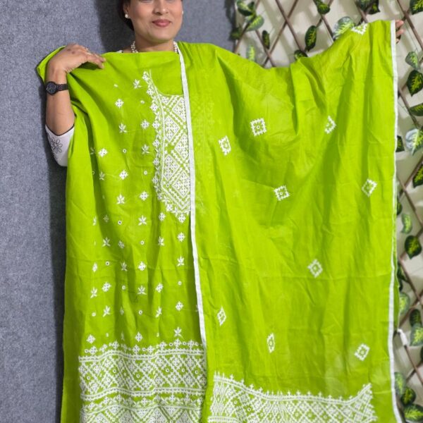 Parrot green Gujarati 2pis