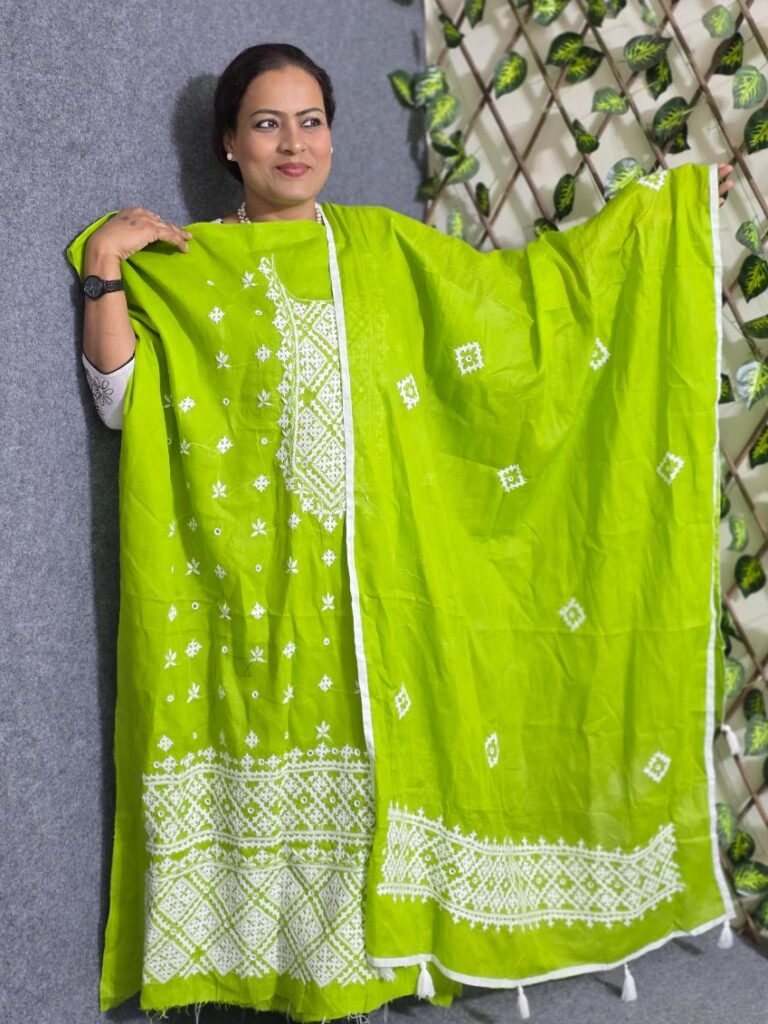 Parrot green Gujarati 2pis