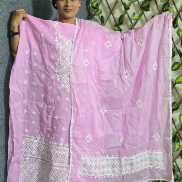 baby pink Gujrati 2pis