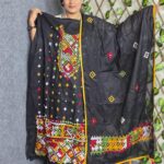 black Gujrati dress